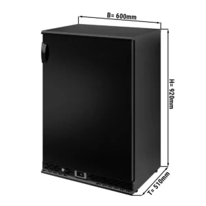 Barové chladiace stoly na nápoje 140L - 1 dvere