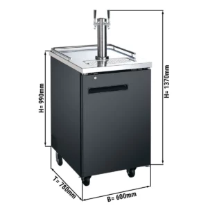 Výčapné zariadenie na pivo – pre 1×50 l sud