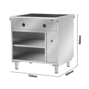 Kompaktná ohrevná platnička - 0,75 m