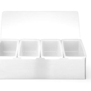 Organizér na prísady Bar Up – 5 priehradiek, 375×140×(H)90 mm