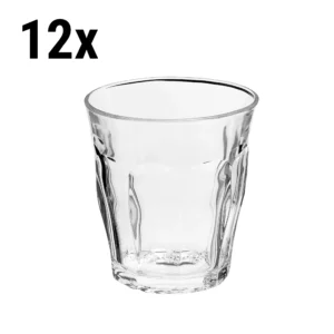 Duralex univerzálne nápojové sklo PICARDIE - 220 ml, transparentné, 12ks