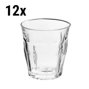 Duralex univerzálne nápojové sklo PICARDIE - 310 ml, transparentné, 12ks