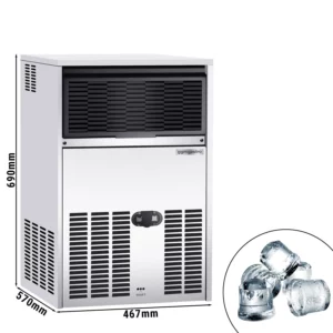 Kužeľový výrobník ľadových kociek - 40 kg/24 h