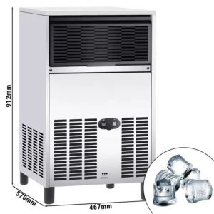 Kužeľový výrobník ľadových kociek - 48 kg/24 h