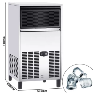 Kužeľový výrobník ľadových kociek - 75 kg/24 h