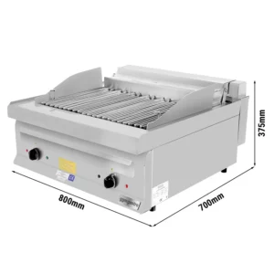 Elektrický priamy gril na vodu - 0,80 m