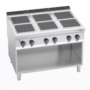 Elektrický varič – 21 kW, 6 štvorcových platní