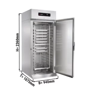 Pojazdná chladnička PREMIUM PLUS - GN 2/1 - GN 1/1 - EN 60x40 - 1300 litrov - s 1 dverami