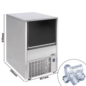 Výrobník ľadových kociek Revolution – dutý valec, 29kg/24h