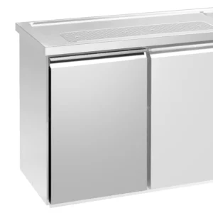 Nerezové dvierka k pivnému modulu – pravý a ľavý doraz