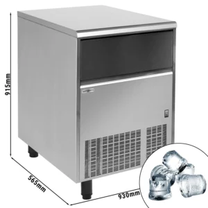 Valcový výrobník ľadových kociek - 132 kg za 24 hodín