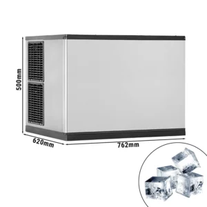 Stroj na výrobu ľadových kociek – valec, kocka, 220 kg/24 h