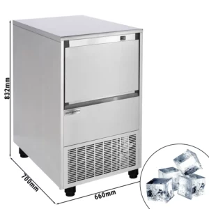 Stroj na výrobu ľadových kociek – 99 kg/24 h