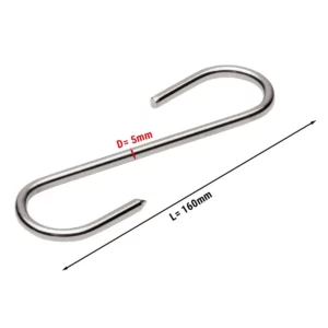 Háčik na mäso do dozrievacej skrine – 16 cm