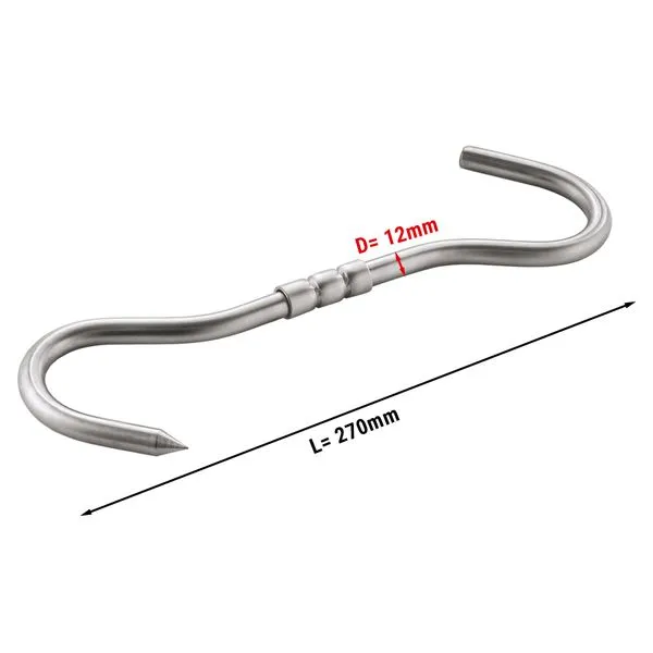 Háčik na mäso do dozrievacej skrine – 27 cm