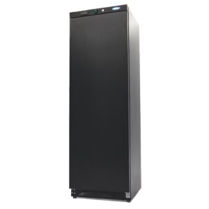 Mraznička – 400L, 6 police, čierna