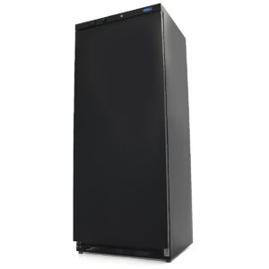 Mraznička – 600L, 6 police, čierna