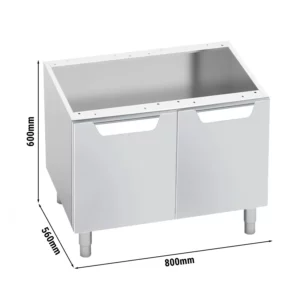 Spodná konštrukcia – 800 mm, 2 dvere, sklopné vpravo a vľavo