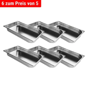 Nerezová GN nádoba 1/1 – hĺbka: 65 mm