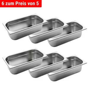 Nerezová GN nádoba 1/3 – hĺbka: 100 mm