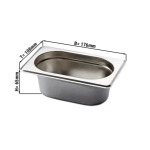 GN nádoba 1/9 – výška 65 mm