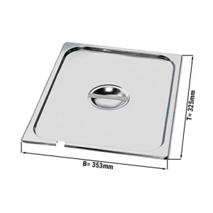 GN veko 2/3 s priehlbinou na lyžičku