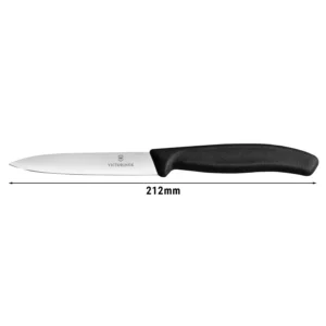 Nôž na zeleninu Victorinox – čepeľ 10 cm, čierny