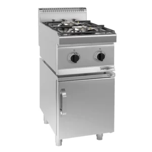 Plynový varič – 7 kW, 2 horáky, s podstavcom (1 dvierka)