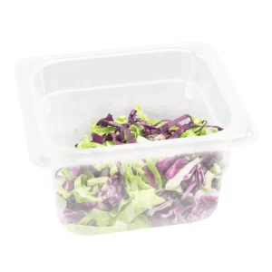 Polykarbonátová nádoba GN 1/6 – priehľadná – výška 100 mm