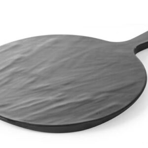 Guľatá doštička so štruktúrou bridlice – Hendi, 424x300x(H)15 mm