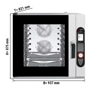 Pekársky konvektomat Touch – 6x EN 60x40, umývací systém