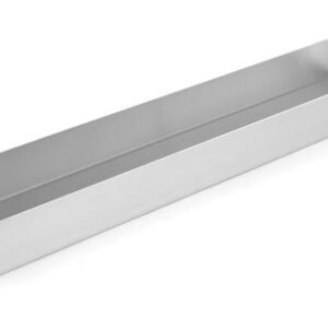 Cukrárenský plech z hliníka Hendi - uzatvárateľný, 580x100x(H)50mm