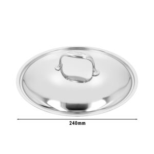 Veko ATLANTIS 7 Ø240 mm nerezové