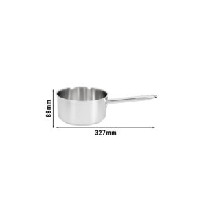 Kastról bez pokrievky APOLLO 7 Ø160 mm nerez Demeyere