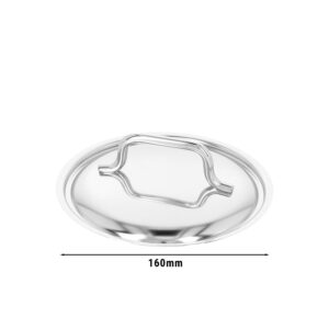 Poklop APOLLO 7 Ø160 mm nerez