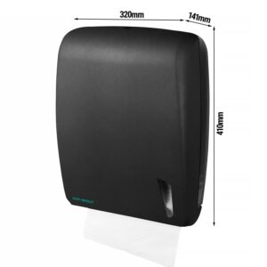 AIR WOLF zásobník na papierové utierky – 750 ks – ABS plast, antracitová farba