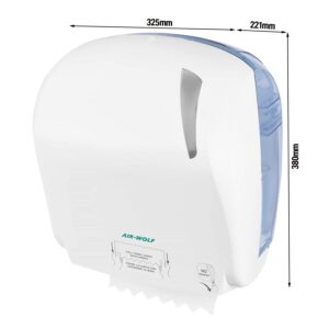 AIR WOLF automatický zásobník Autocut – rolky uterákov – ABS plast, biely