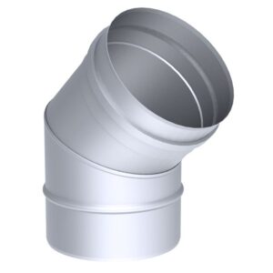 Koleno 45° – Ø 400 mm – nerez