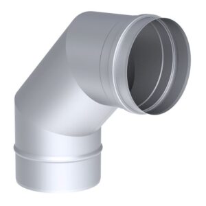 Koleno Ø200 mm - 90° z nerezu