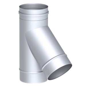 T-spojka 87° s nosom – nerez – Ø 300 mm