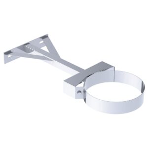 Rozpera k stene nastaviteľná 250–360 mm Ø 200 mm