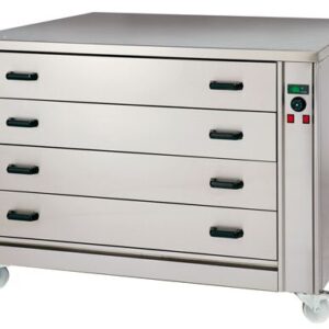 Ohrievacia skrinka so 4 zásuvkami - 1415x1045x1020 mm