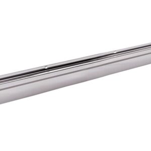 Bon nerezová koľajnica – 90 cm, uchytenie lístkov, príchytka, príjmová lišta