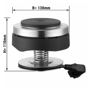 Elektrický ohrievač chafingu - Ø 13,8 cm - 0,5 kW