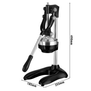 Ručný odšťavovač ovocia - čierny