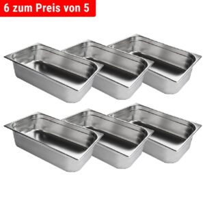 Nerezová GN nádoba 1/1 - hĺbka 100 mm