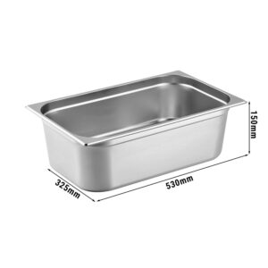 GN nádoba 1/1 - hĺbka 150 mm
