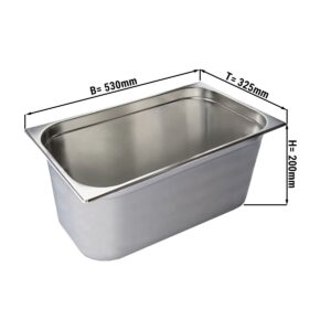 GN nádoba 1/1 - hĺbka 200 mm