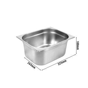 GN nádoba 1/2 - hĺbka 100 mm