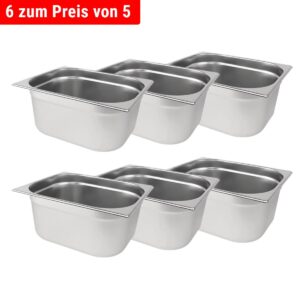 Nerezová GN nádoba 1/2 - hĺbka 200 mm